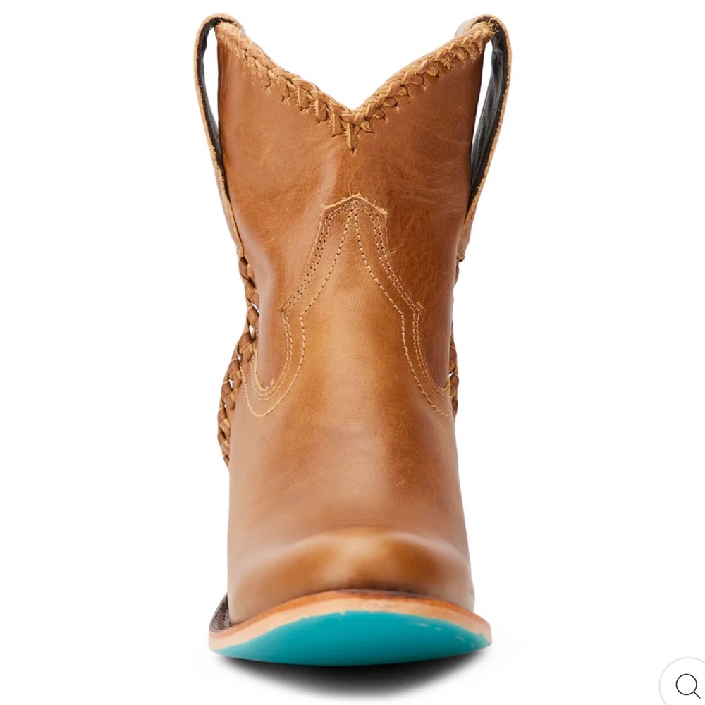 Lane PJ Bootie Western Ankle Boots - Picture 3 of 9